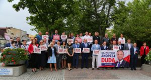 Wiec poparcia Prezydenta Andrzeja Dudy
