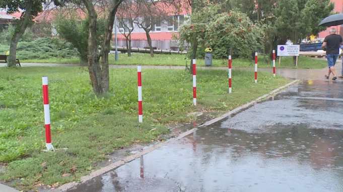 Parkingowy problem przy szpitalu
