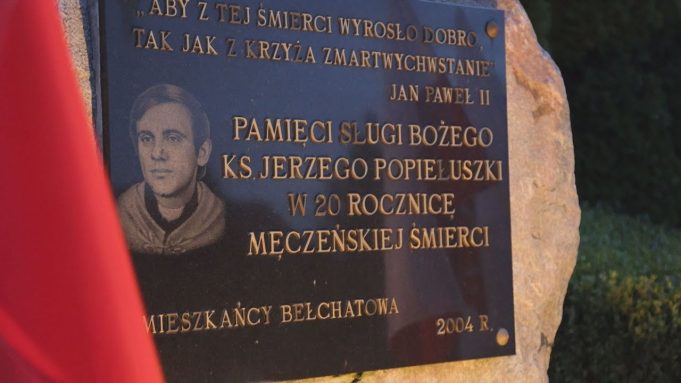 Bełchatowianie wspominali błogosławionego księdza Jerzego Popiełuszkę