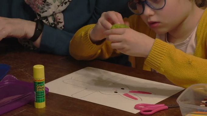 W wielkanocnym koszyczku