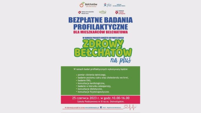 „Zdrowy Bełchatów na plus”