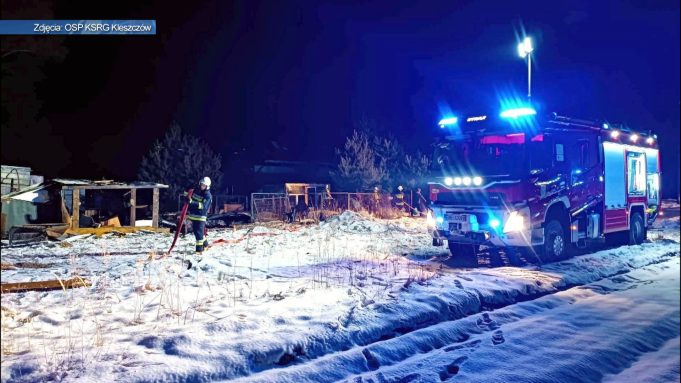 W płomieniach zginęły zwierzęta