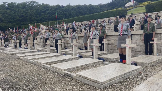 Wyprawa bełchatowskich harcerzy na Monte Cassino