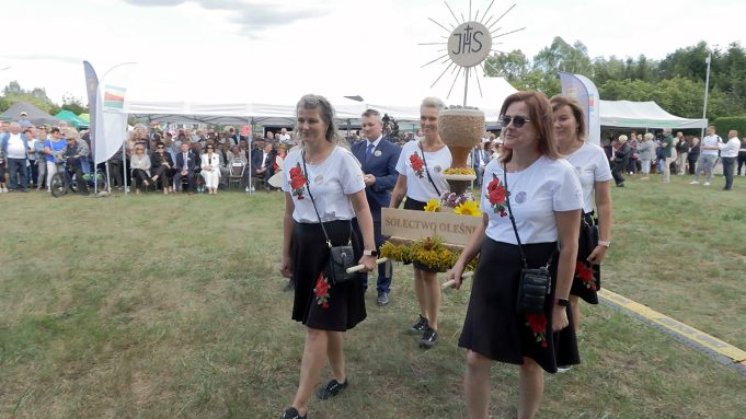 Dożynki w Oleśniku i Porębach