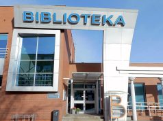 Budynek główny MiPBP zamknięty