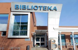 Budynek główny MiPBP zamknięty