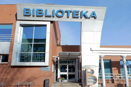 Budynek główny MiPBP zamknięty