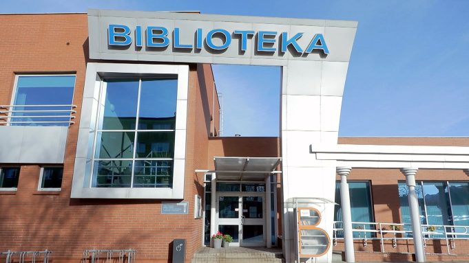 Budynek główny MiPBP zamknięty