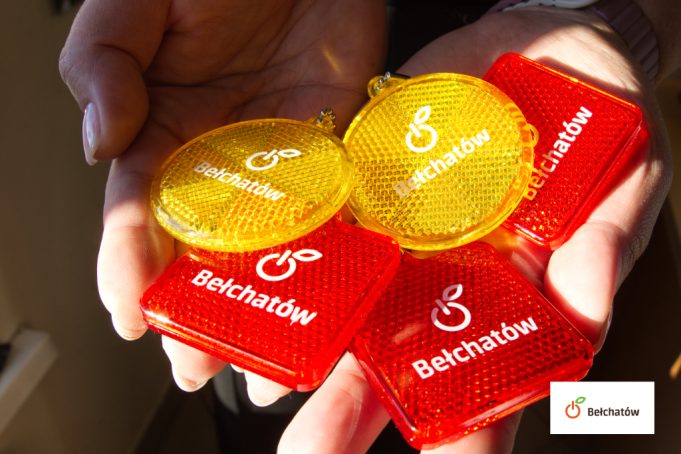 odblaski - zdjęcie UM w Bełchatowie