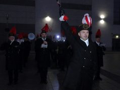 Górnicza pobudka na placu Narutowicza