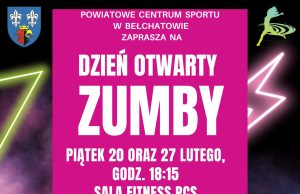 Dzień otwarty – zumba w Powiatowym Centrum Sportu