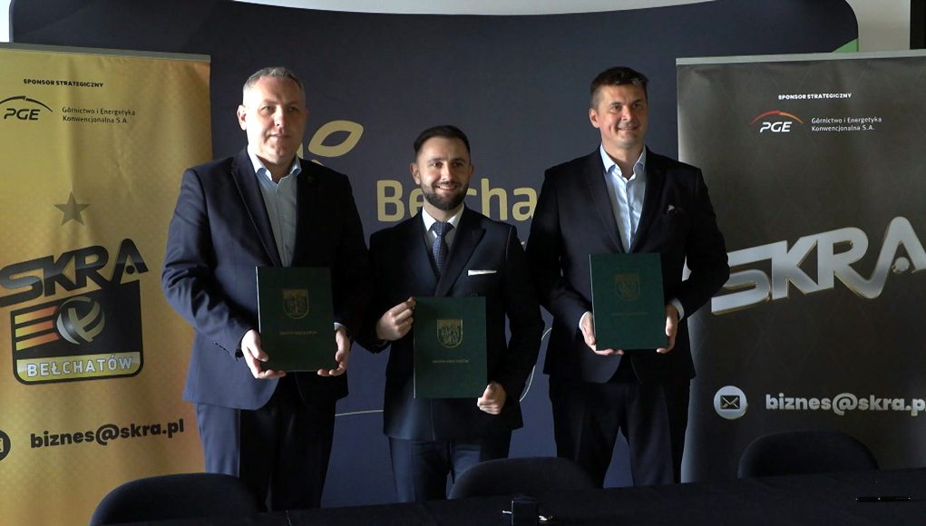 Miasto Bełchatów kontynuuje współpracę z PGE GiEK Skrą