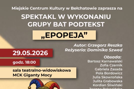 „Epopeja” grupy Bat – PodTekst. Zaprasza MCK