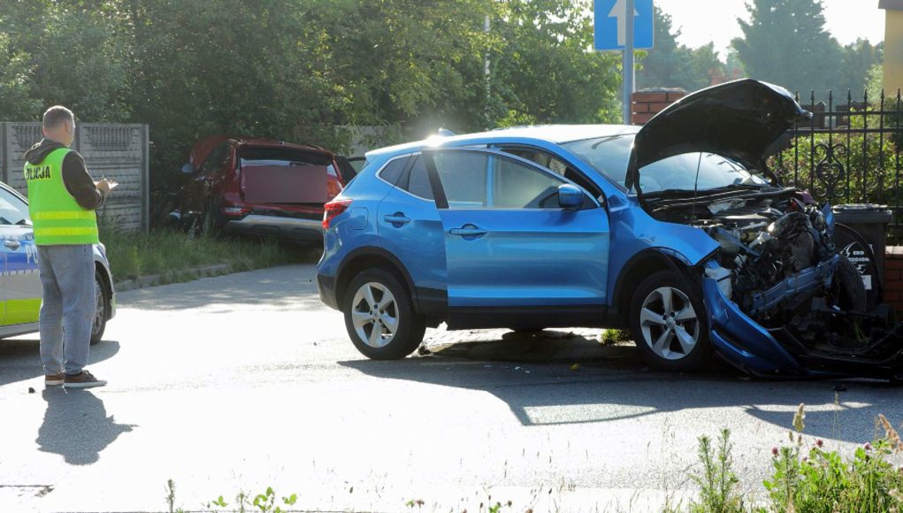 Wypadek na skrzyżowaniu