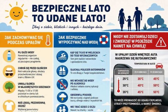 „Bezpieczne lato to udane lato!”