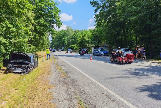 Wypadek na DK74