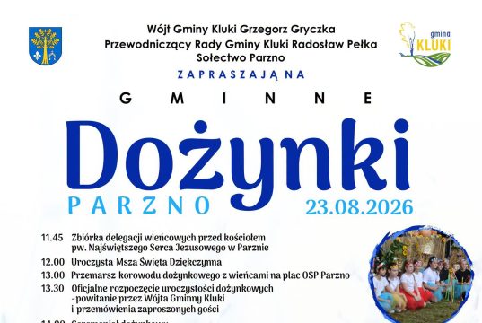 Dożynki w Gminie Kluki