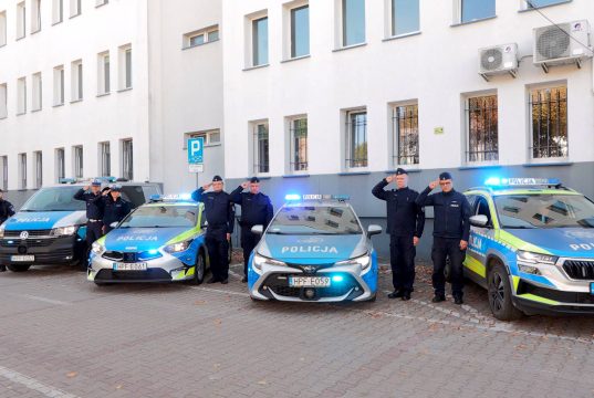 Policyjne syreny zawyły w Bełchatowie