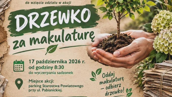 „Drzewko za makulaturę”