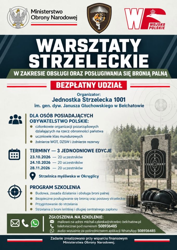 warsztaty strzeleckie - 2026,
